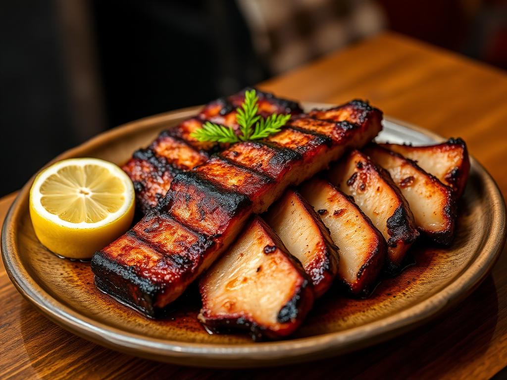 Panceta de Cerdo a la Brasa